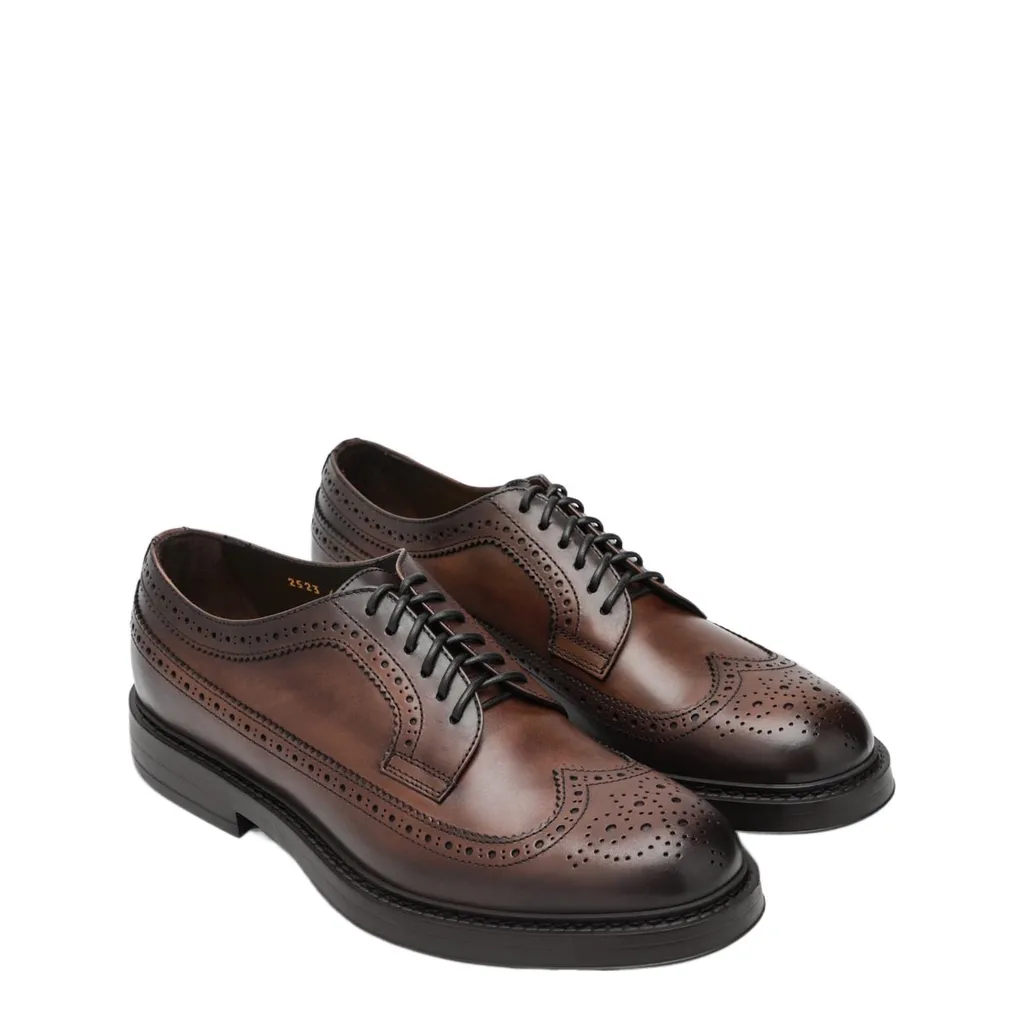 Doucal's Brogue Lace-Up Shoes