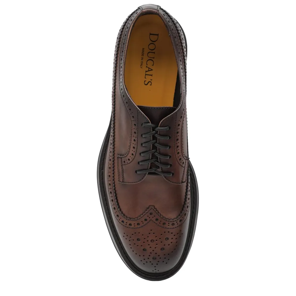 Doucal's Brogue Lace-Up Shoes