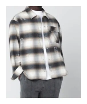 Represent Checked Flannel Shirt