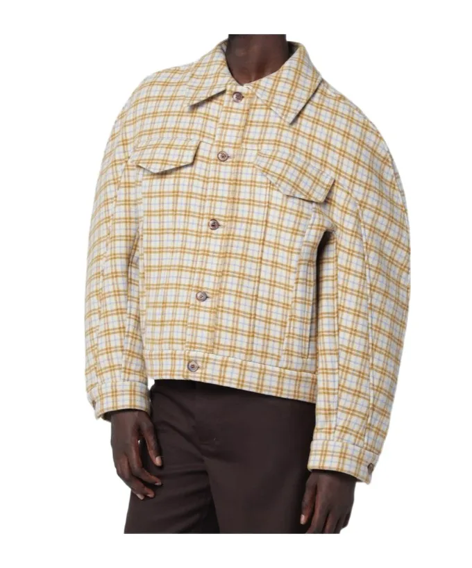 Plaid Casual Jacket
