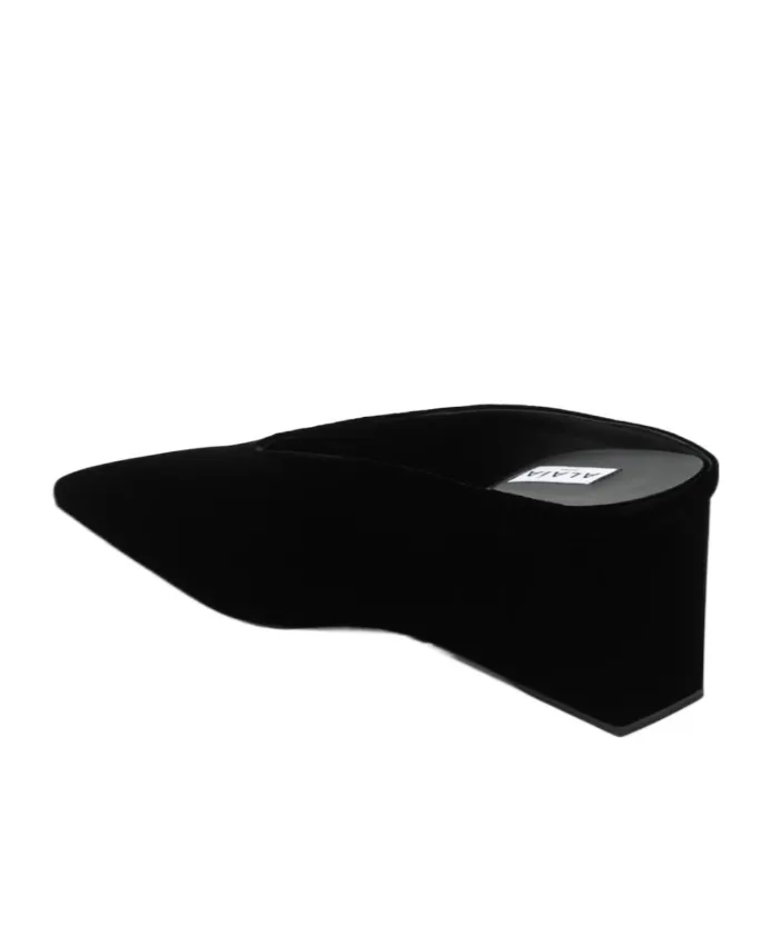 AlaÏA Cube Wedge Mules