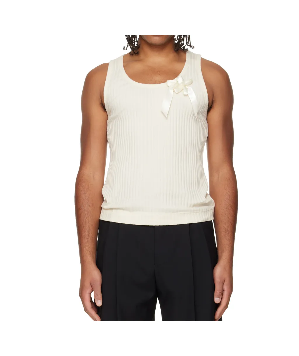 Ribbon Daisy Vest