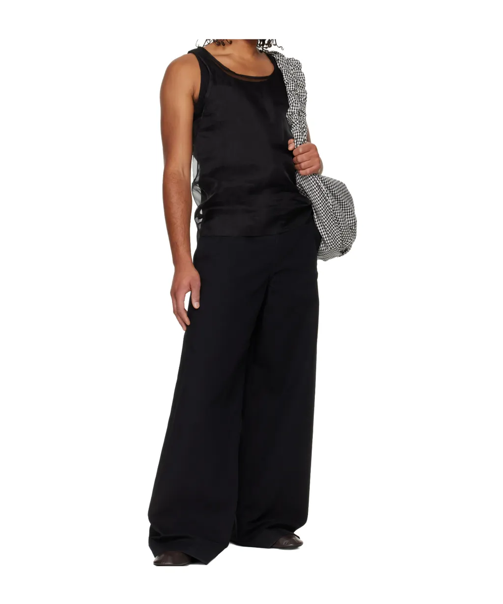 Organza Double-Layer Vest