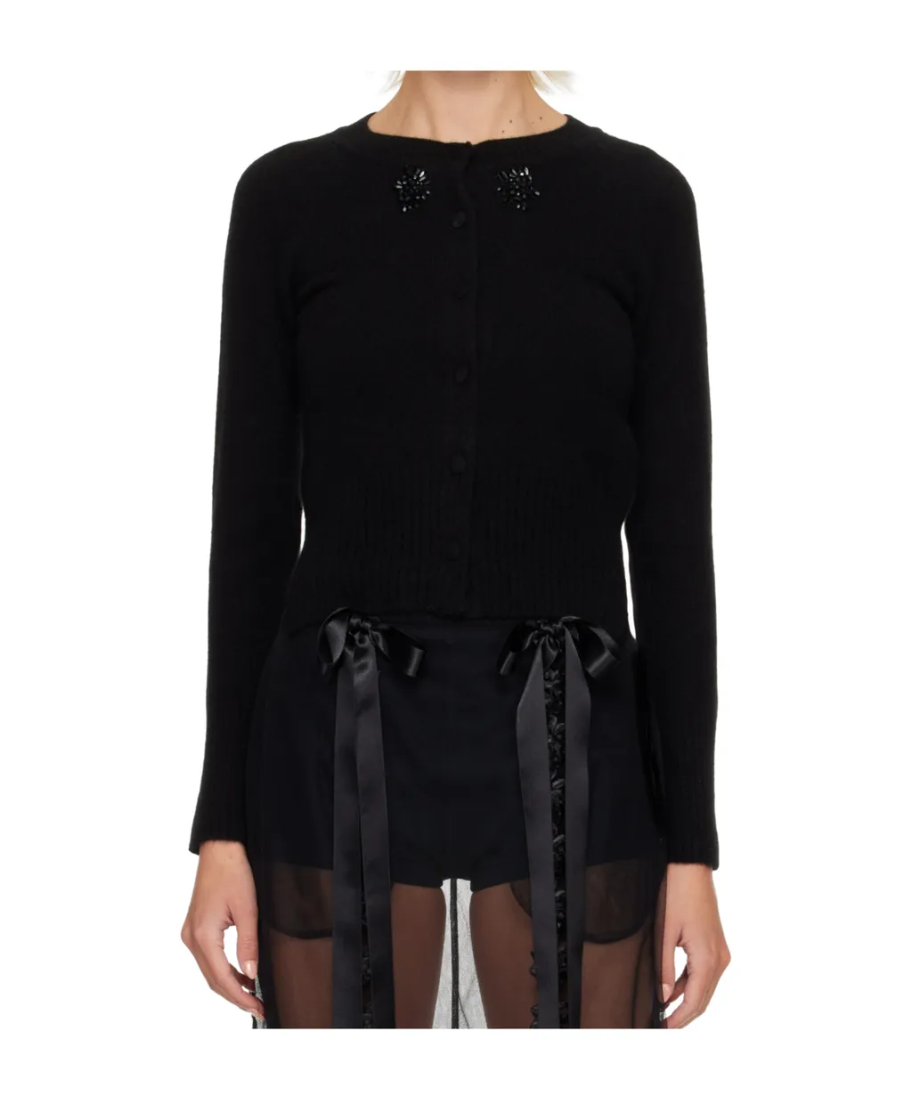 Embellished Cashmere Cardigan