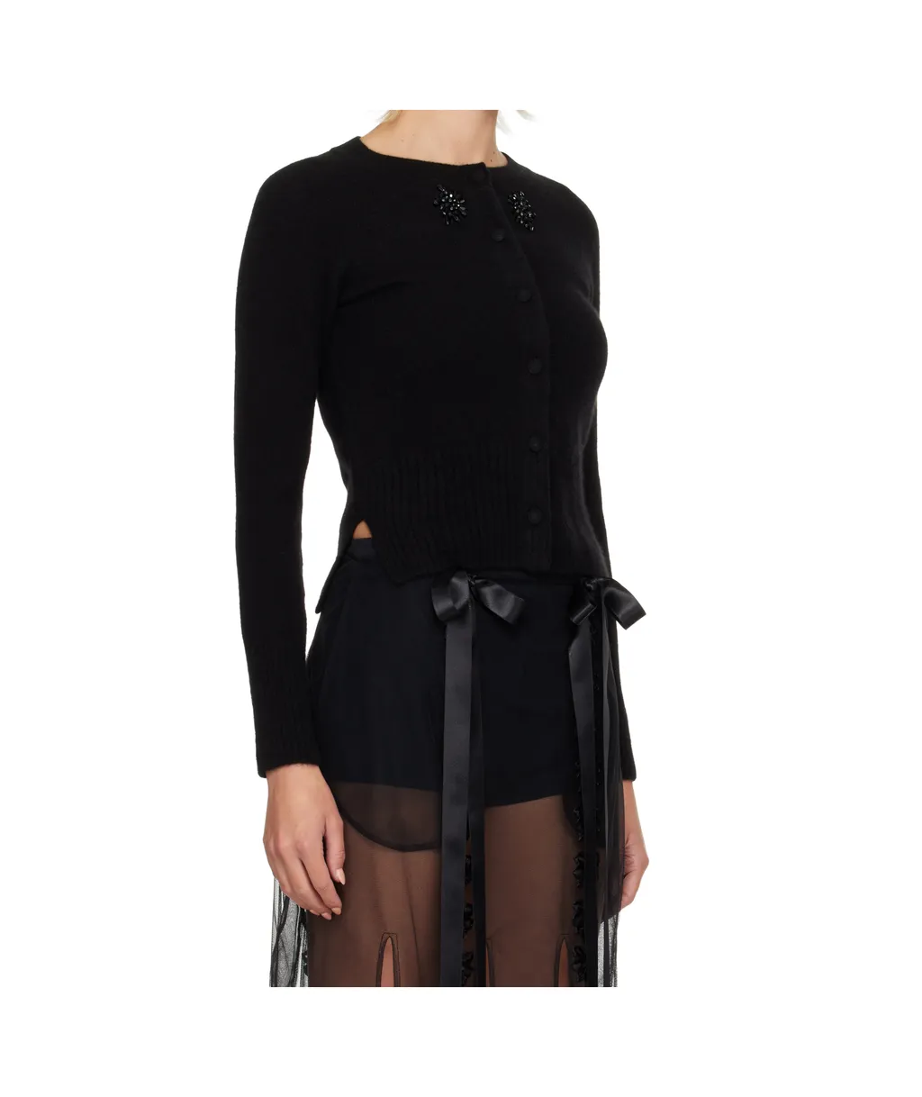Embellished Cashmere Cardigan