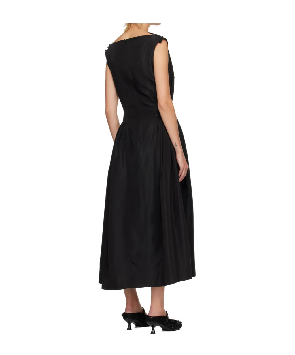 Draped Long Dress