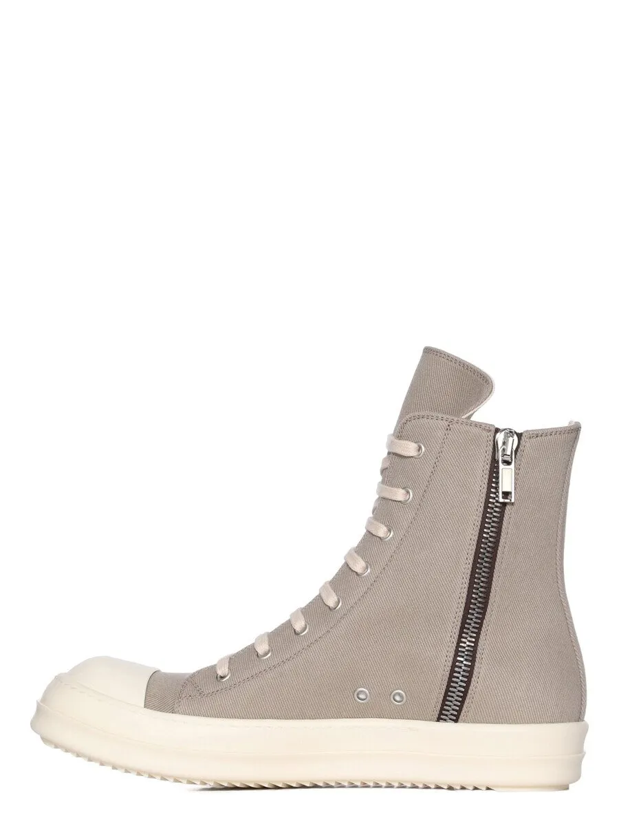 Lace-Up High-Top Casual Shoes