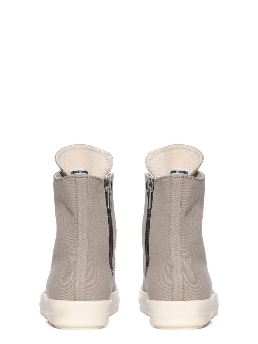 Lace-Up High-Top Casual Shoes