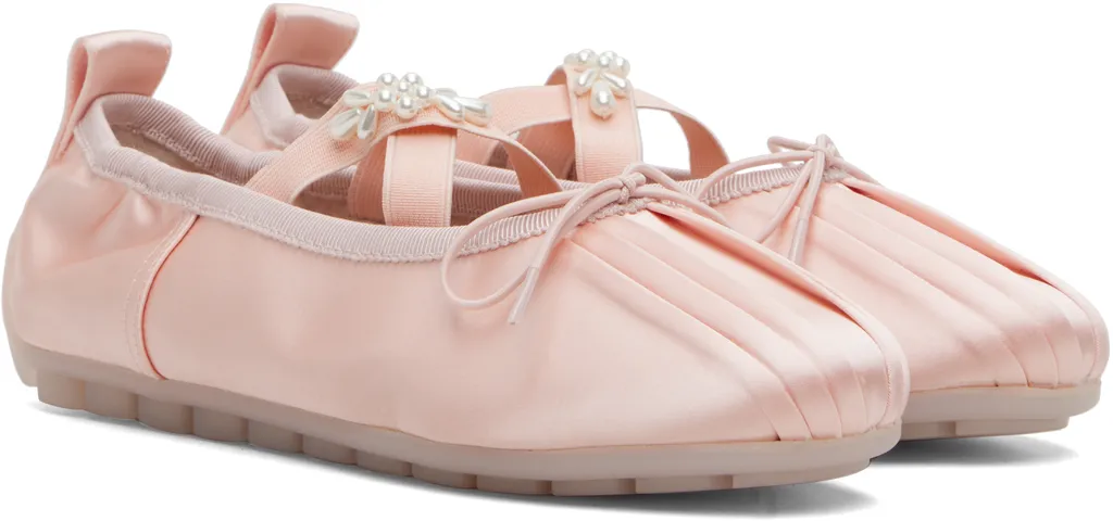 Beaded Grip Ballet Shoes