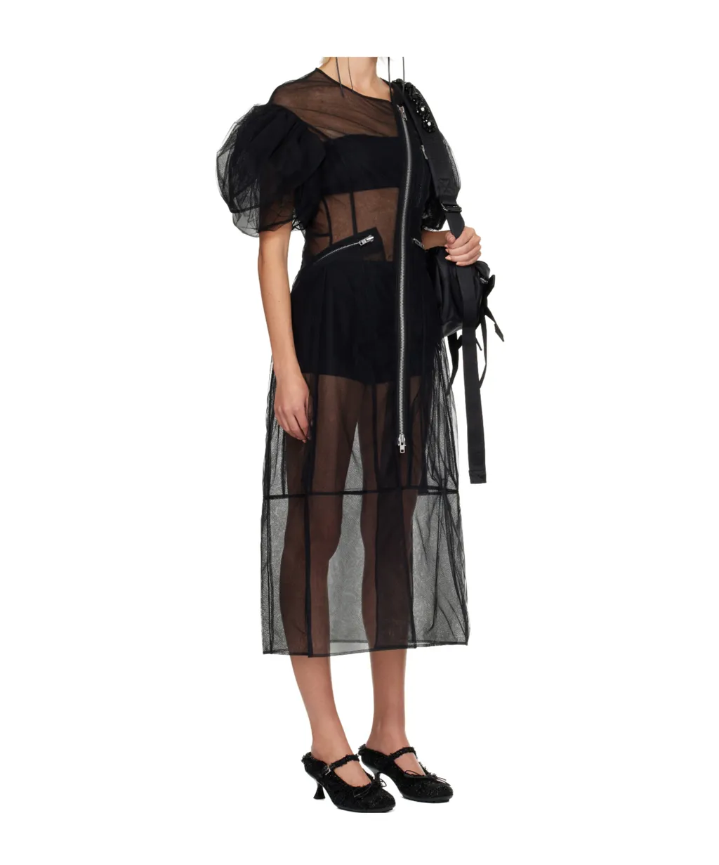 Semi-Sheer Dress
