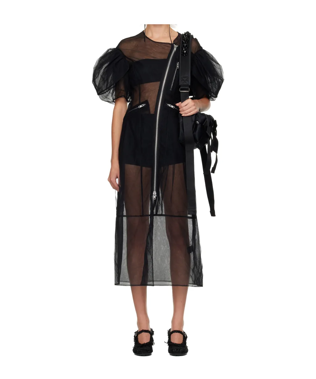 Semi-Sheer Dress