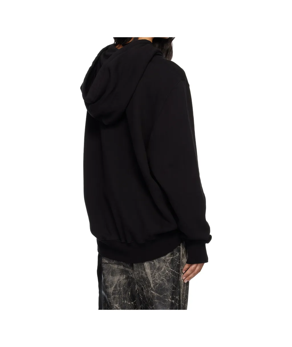 Rick Owens Drkshdw Drawstring Oversized Hoodie