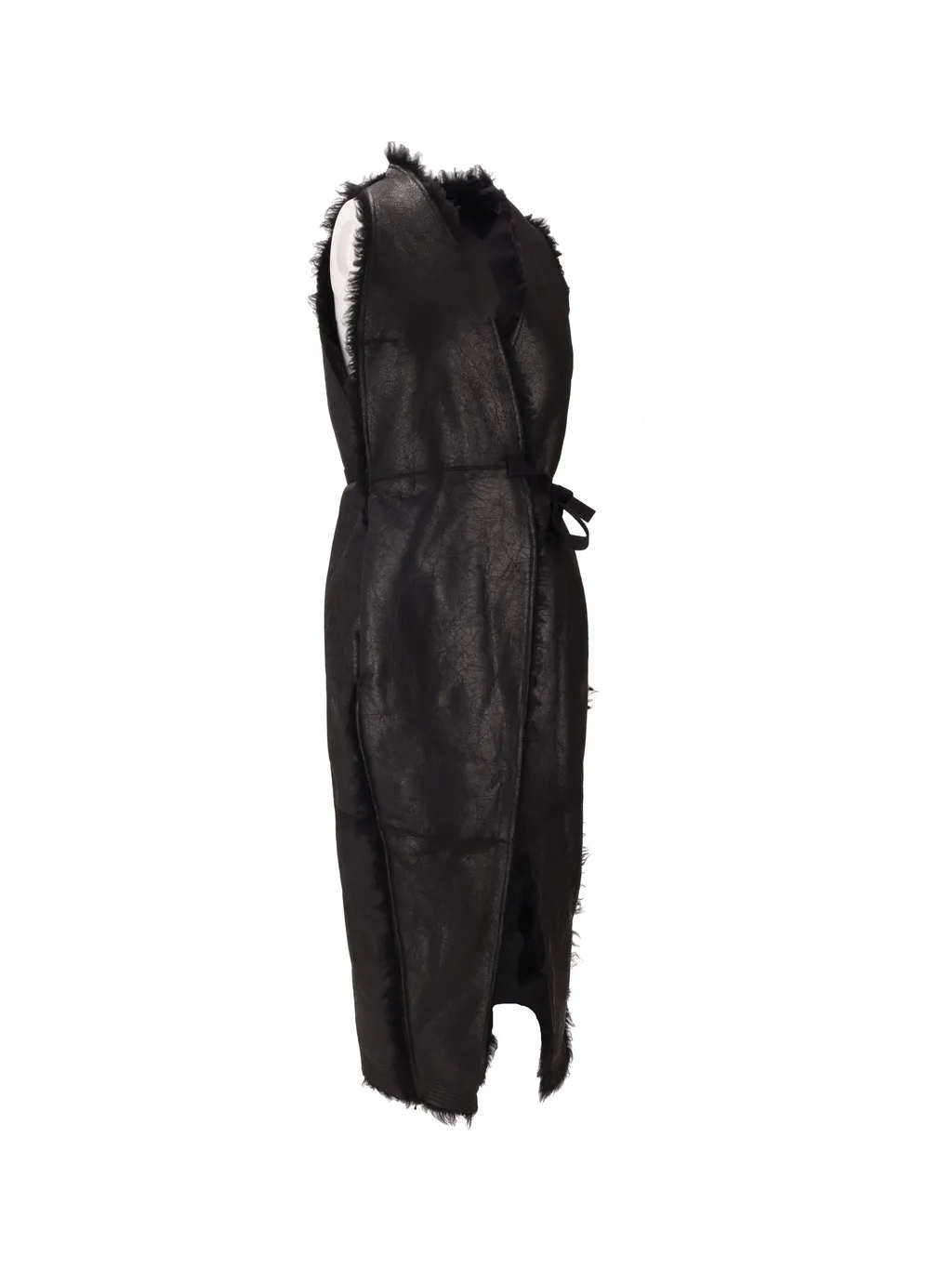Shearling Belted Coat