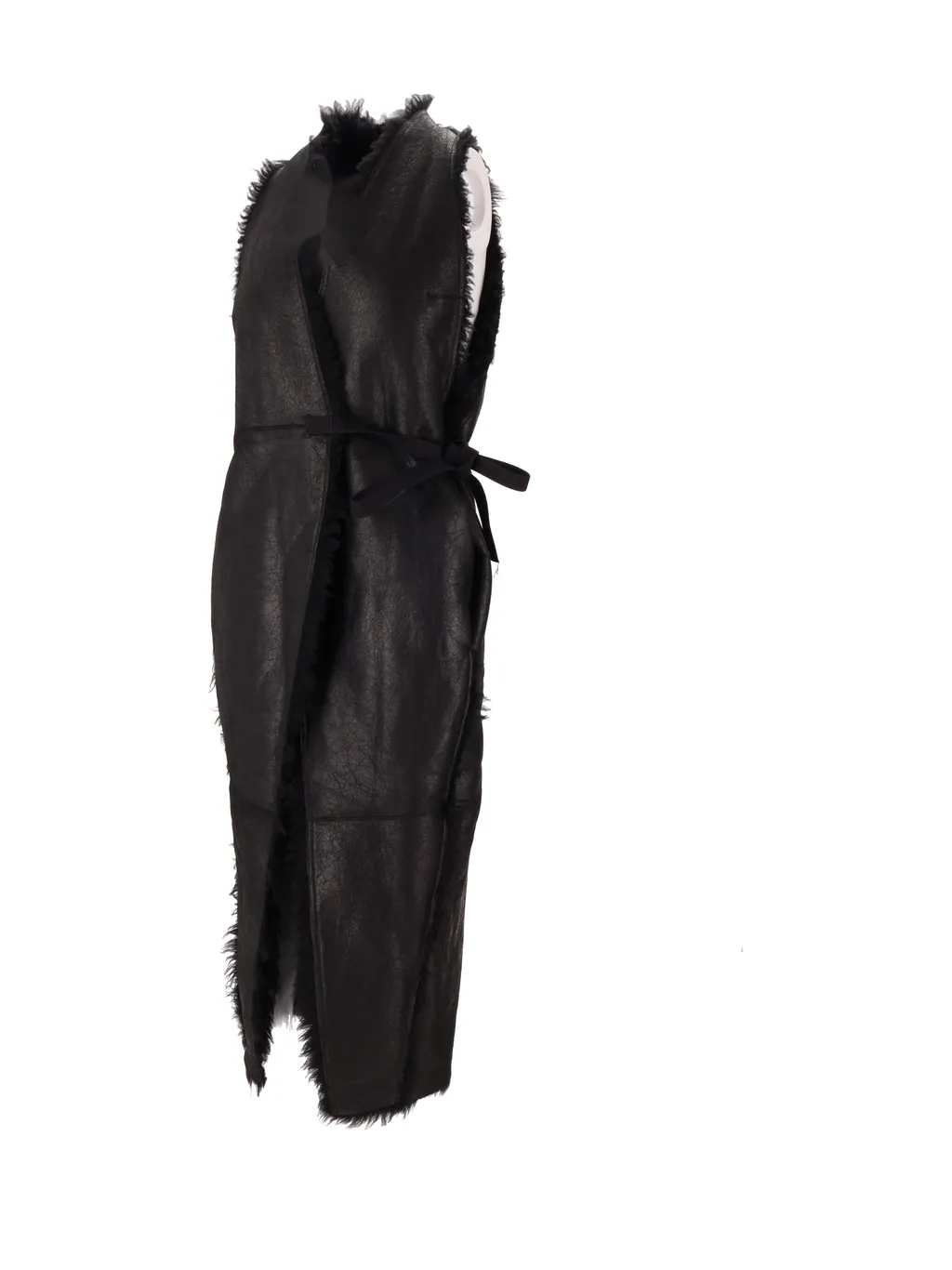 Shearling Belted Coat
