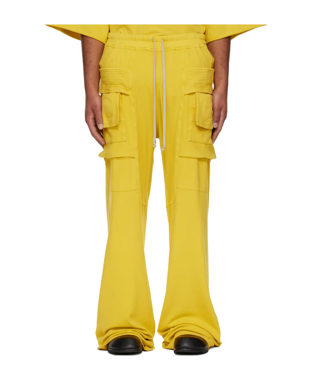 Rick Owens Drkshdw Wide Drawstring Cargo Pants