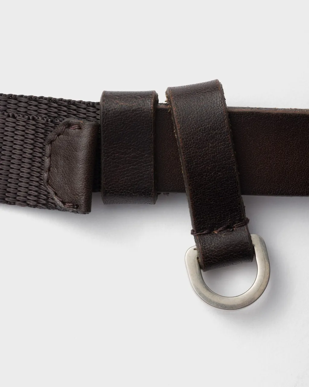 Prada Logo-Engraved Buckle Belt