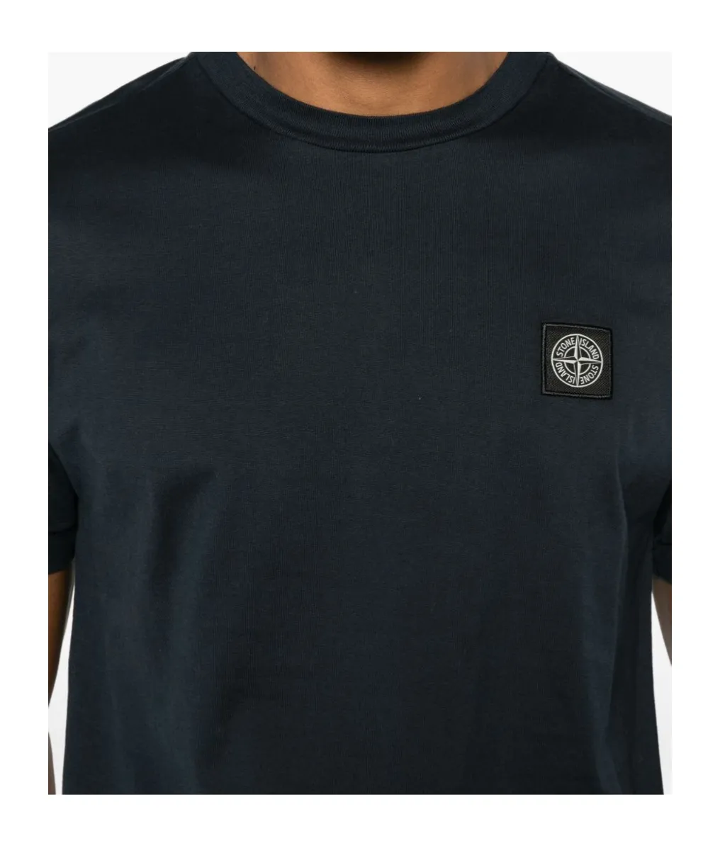 Stone Island Logo Patch Crewneck T-Shirt