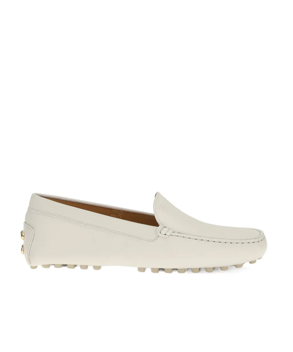 Tod's Logo Embossed Loafers