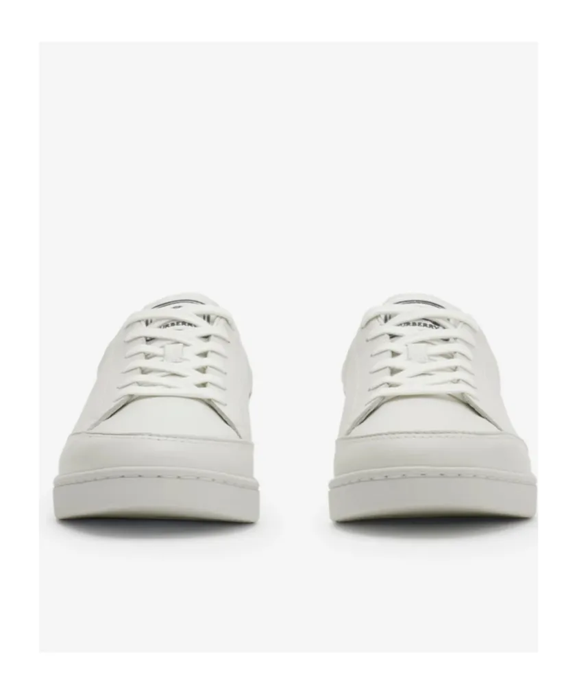 Burberry Checked Low-Top Sneakers