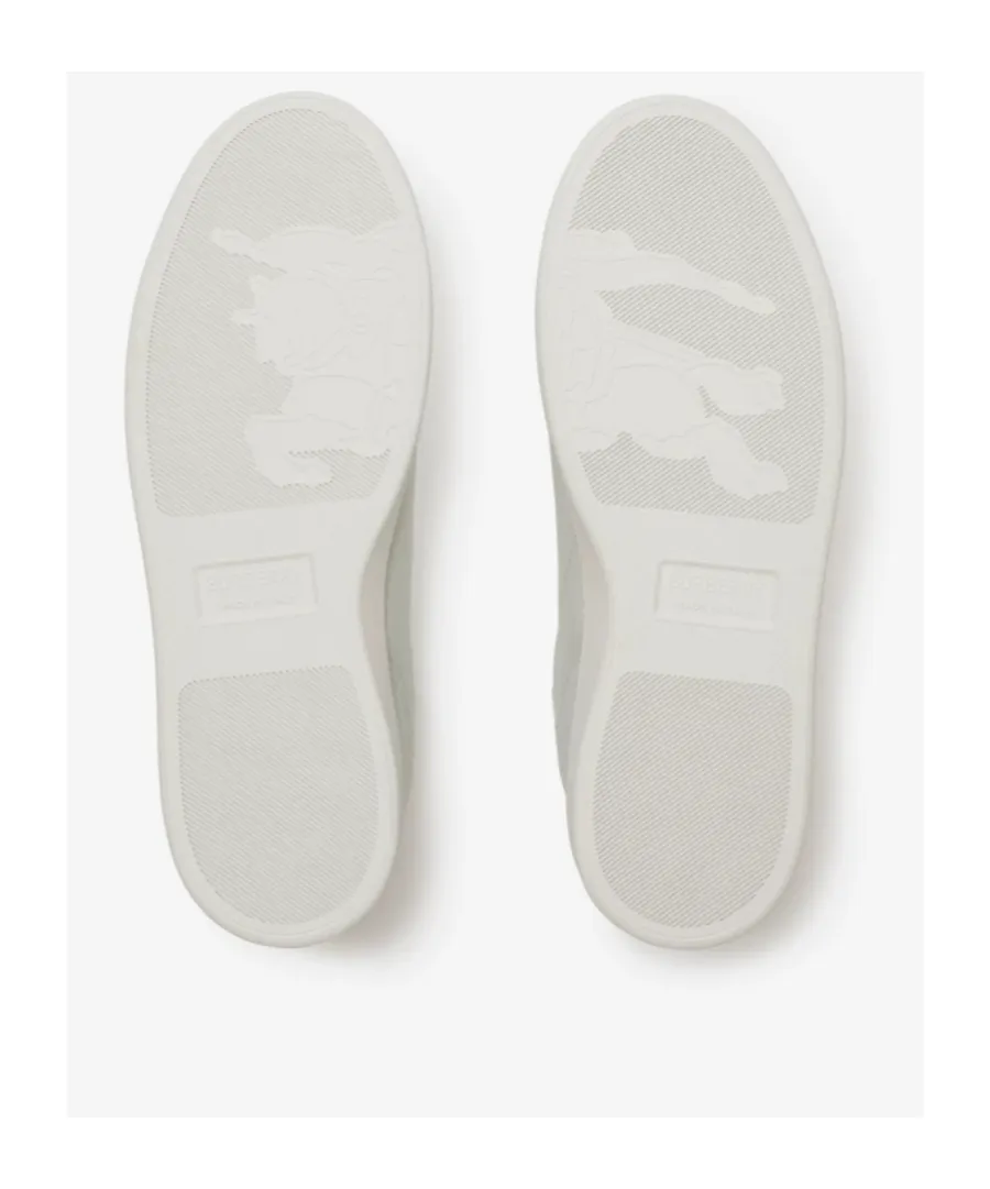 Burberry Checked Low-Top Sneakers