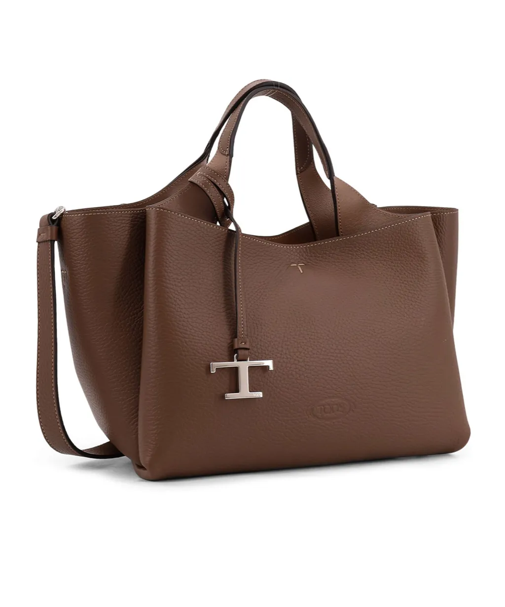 Tod's Logo Plaque Mini Top Handle Bag