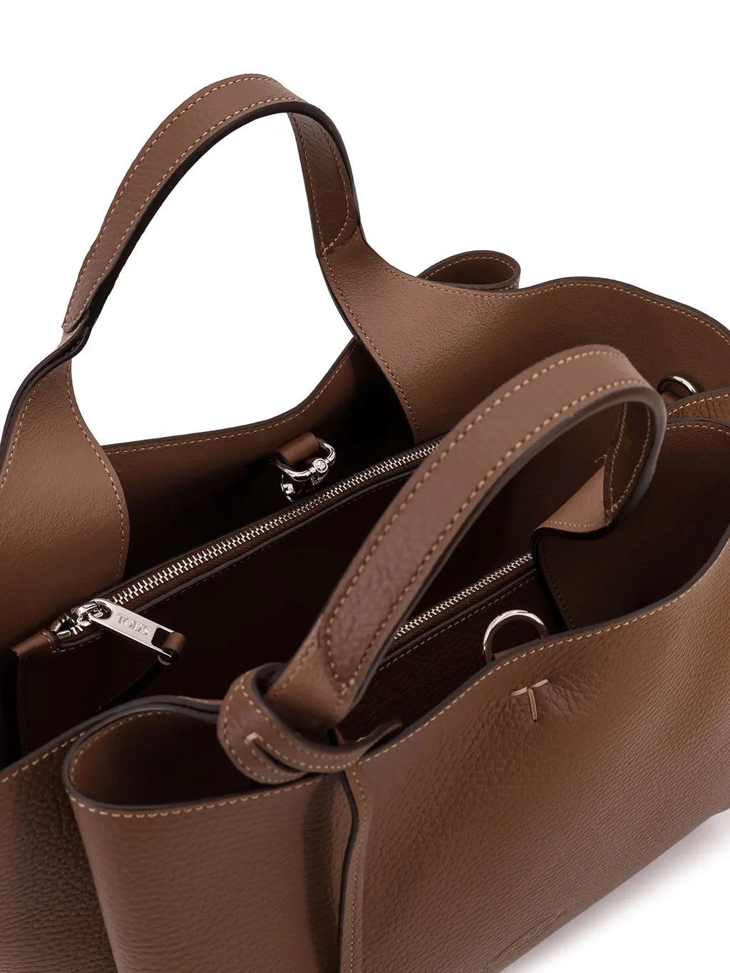 Tod's Logo Plaque Mini Top Handle Bag