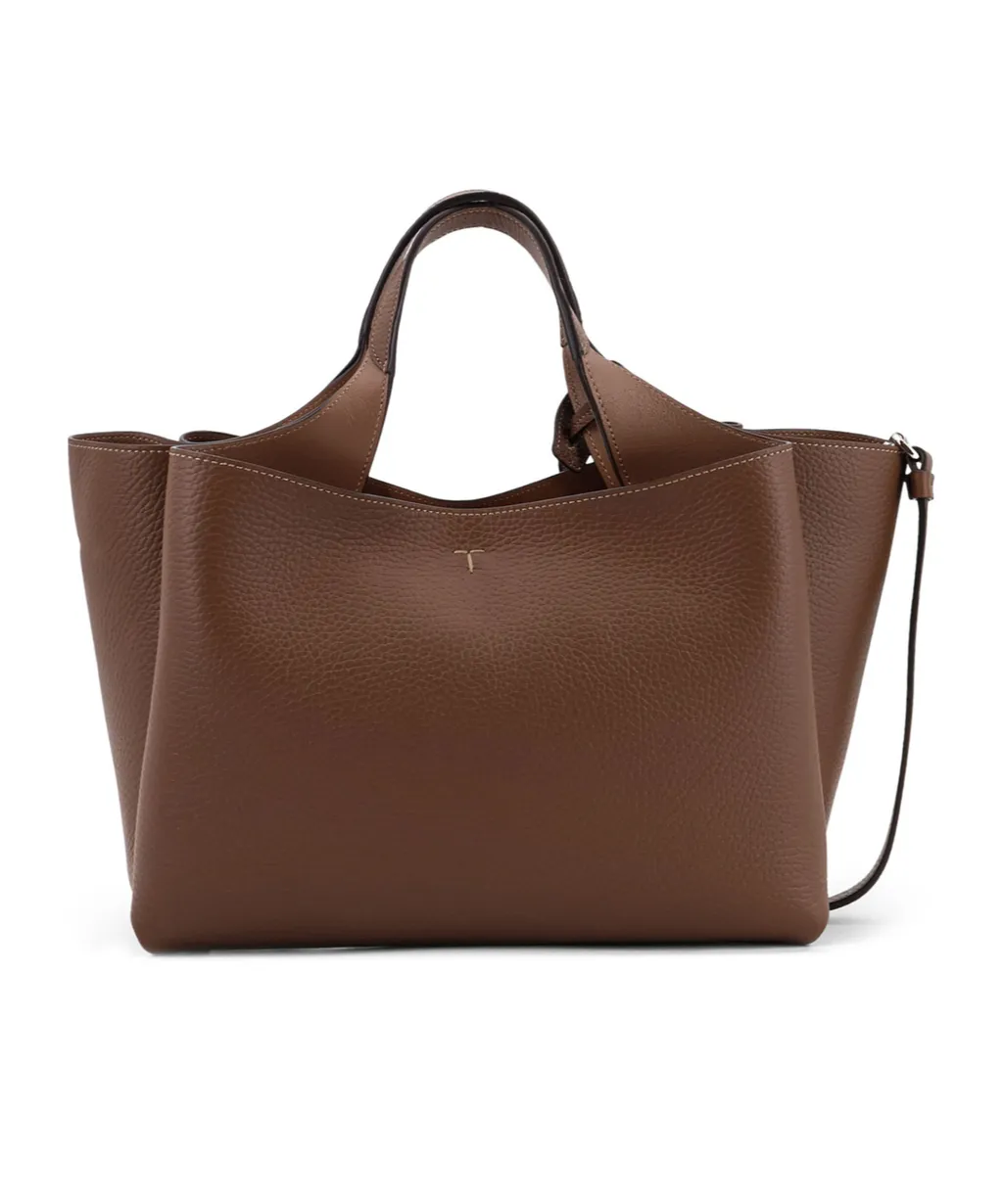 Tod's Logo Plaque Mini Top Handle Bag