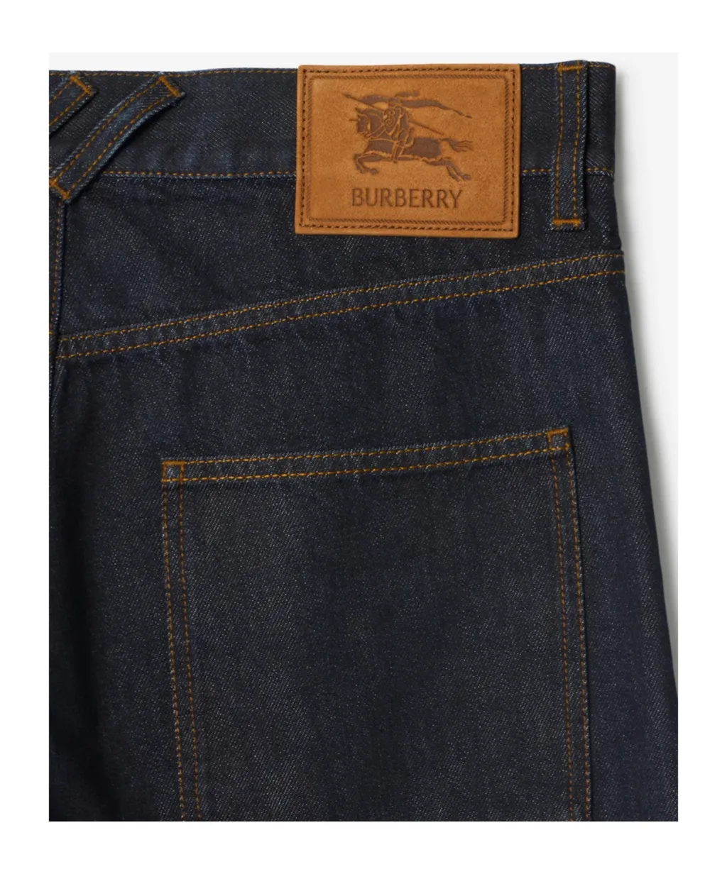 Burberry Straight Turn-Up Jeans