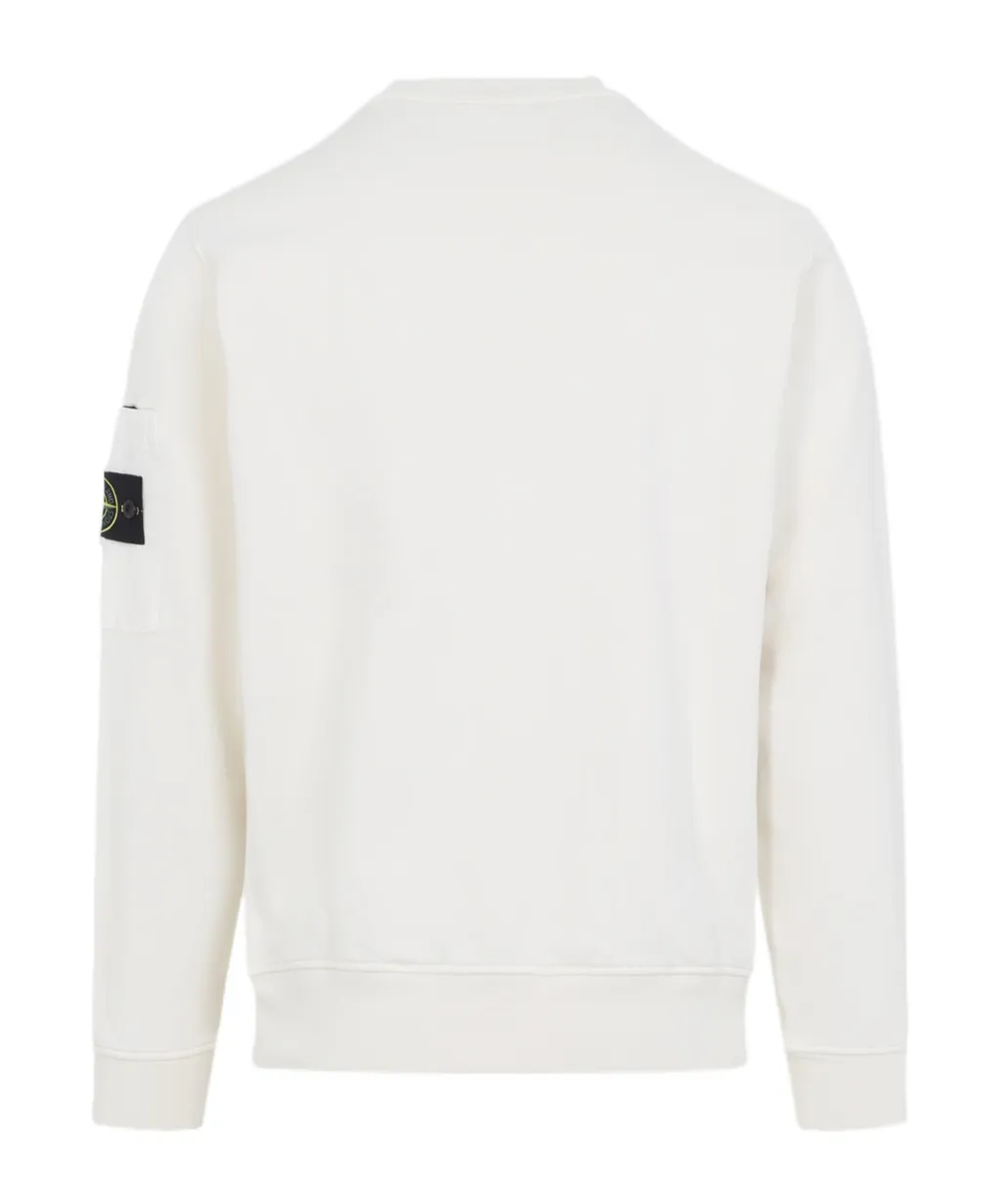 Stone Island Logo Patch Crewneck Sweatshirt