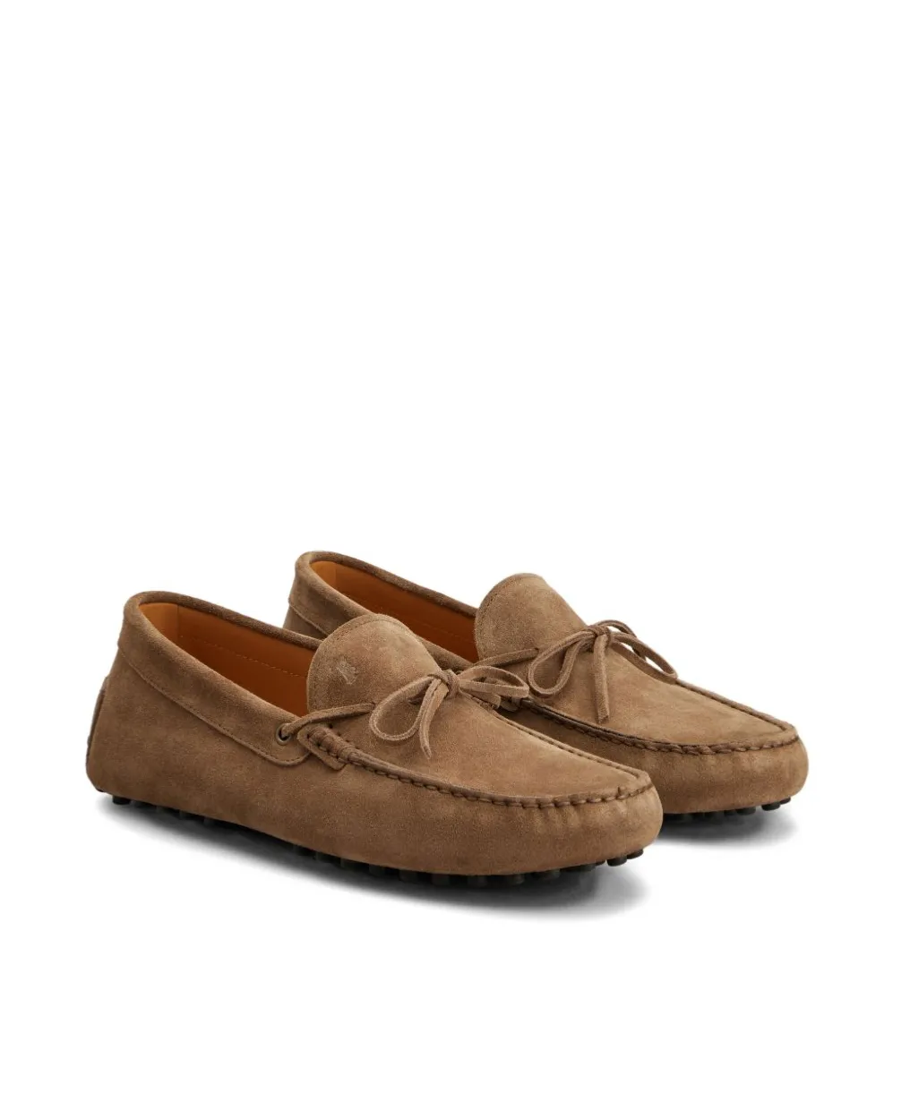 Tod's Logo Detailed Lace-Up Boat Shoes