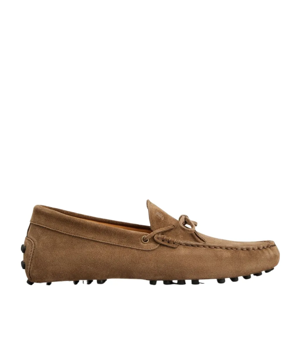Tod's Logo Detailed Lace-Up Boat Shoes