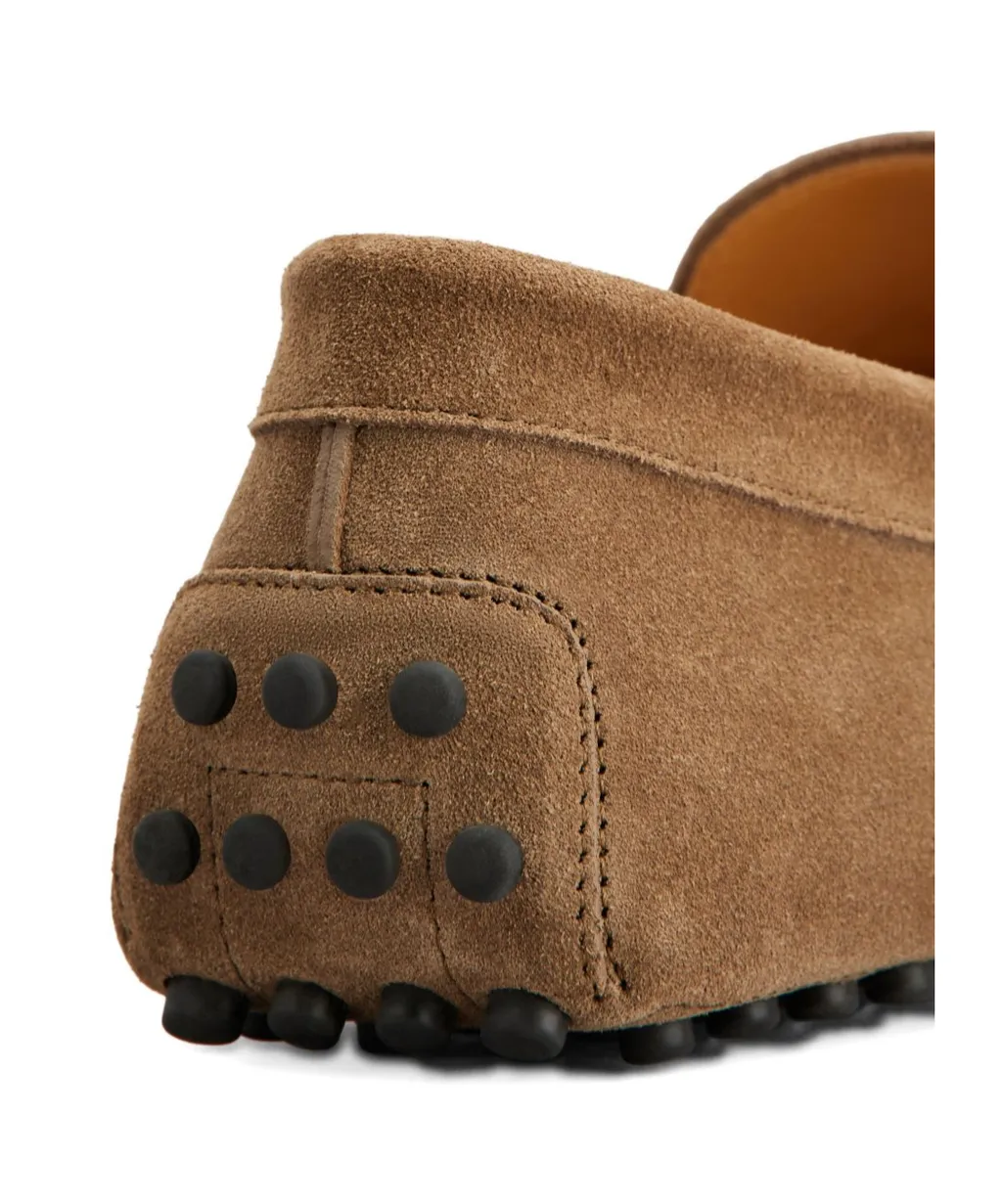 Tod's Logo Detailed Lace-Up Boat Shoes