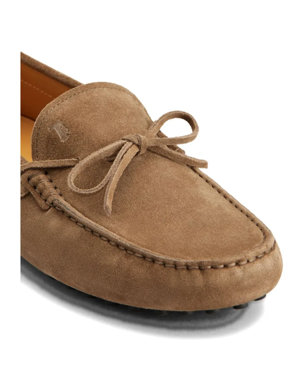 Tod's Logo Detailed Lace-Up Boat Shoes
