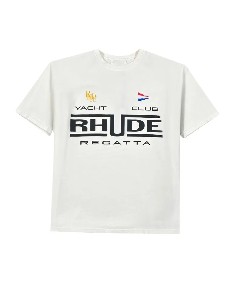 Rhude Yacht Club Logo T-Shirt