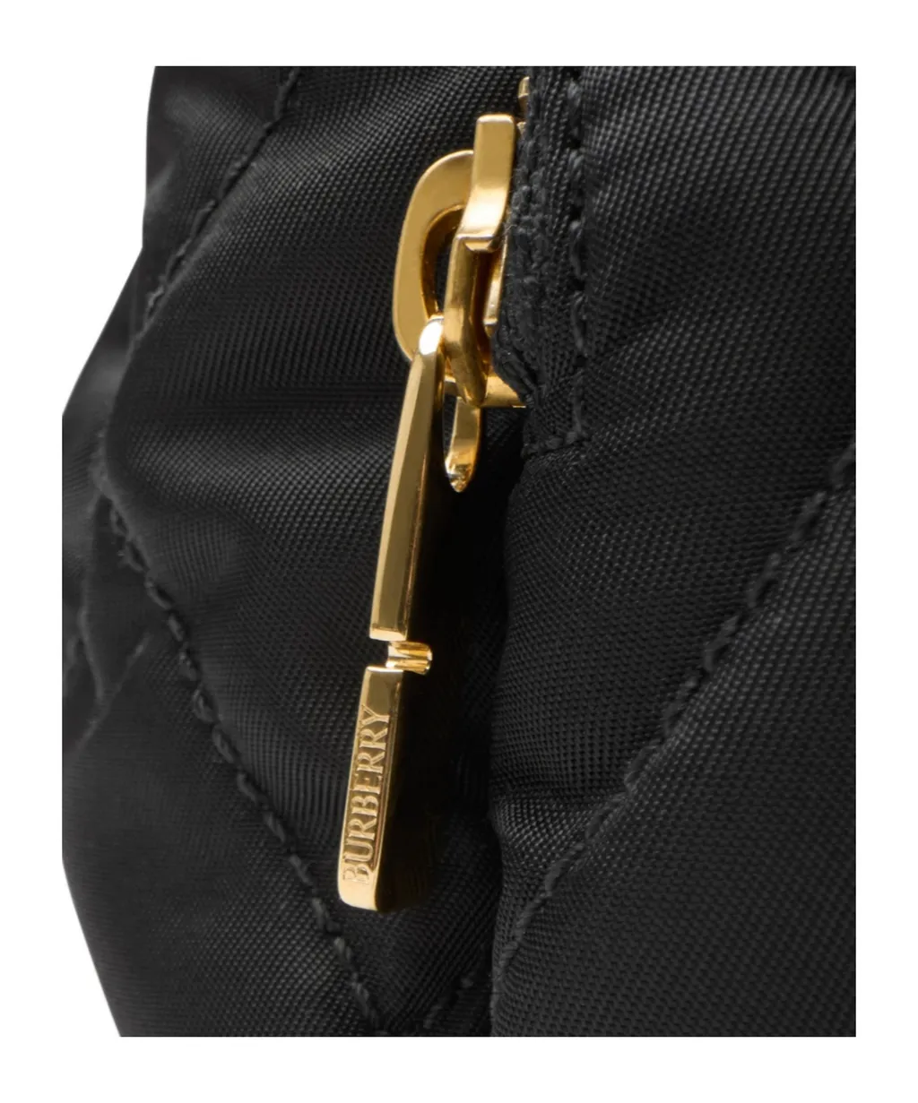 Burberry Quilted Horseshoe Drawstring Backpack