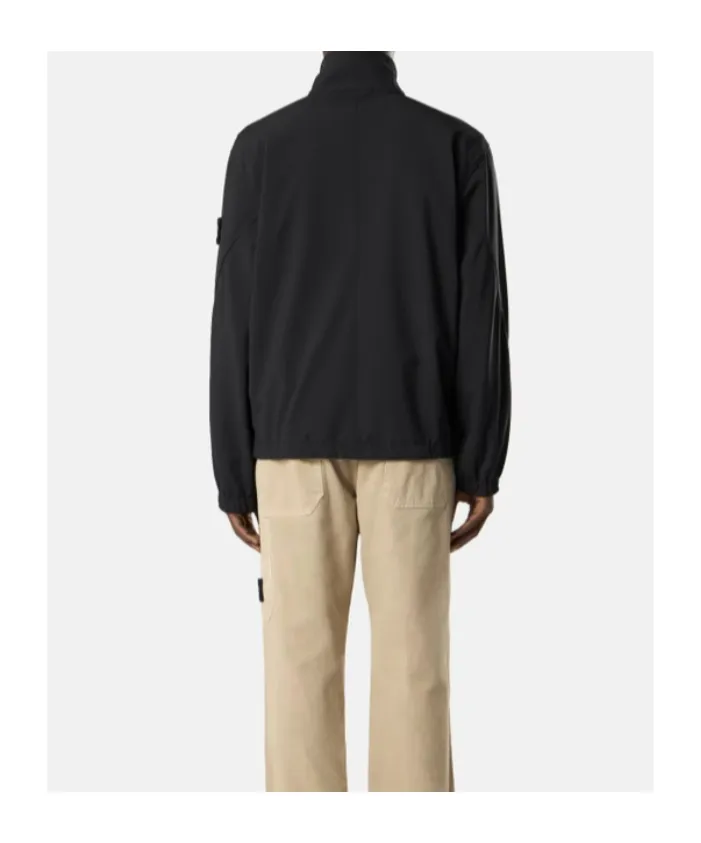 Stone Island High Neck Zip-Up Jacket