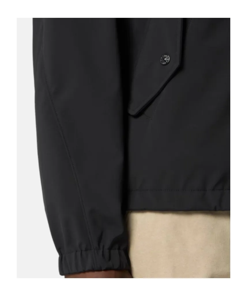 Stone Island High Neck Zip-Up Jacket