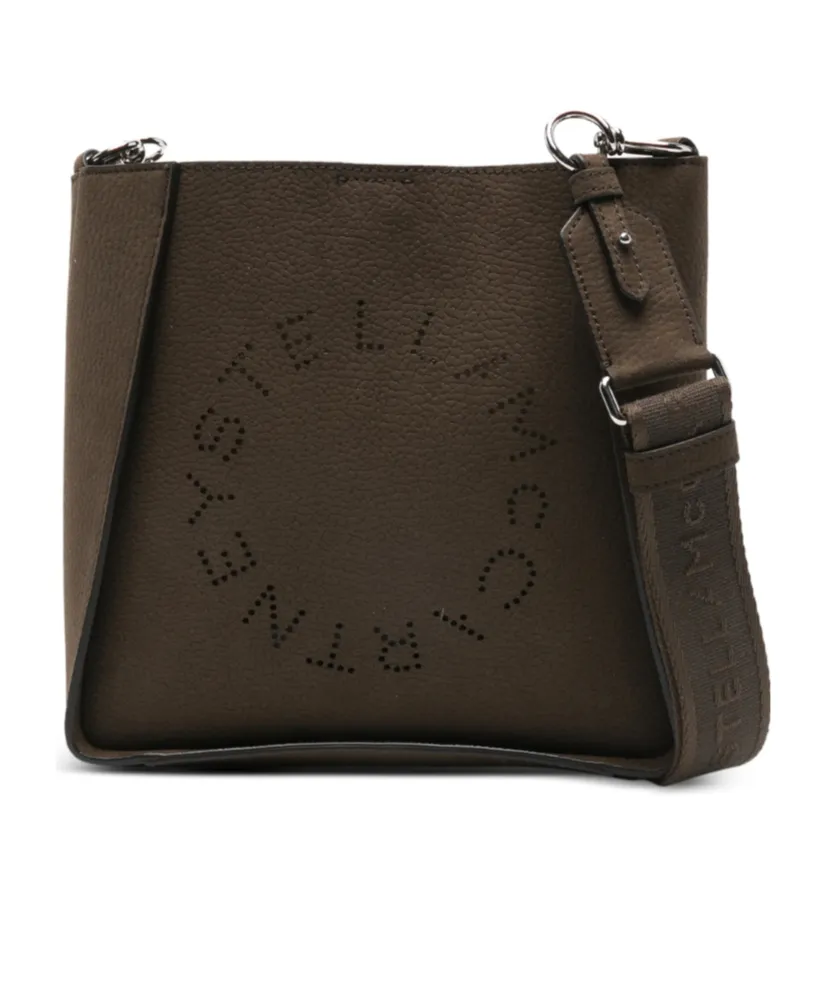 Stella Mccartney Logo Square Crossbody Bag