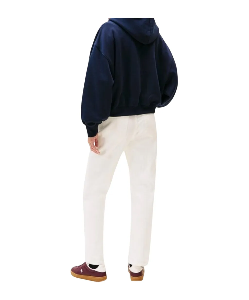 Textured Logo Relaxed Hoody