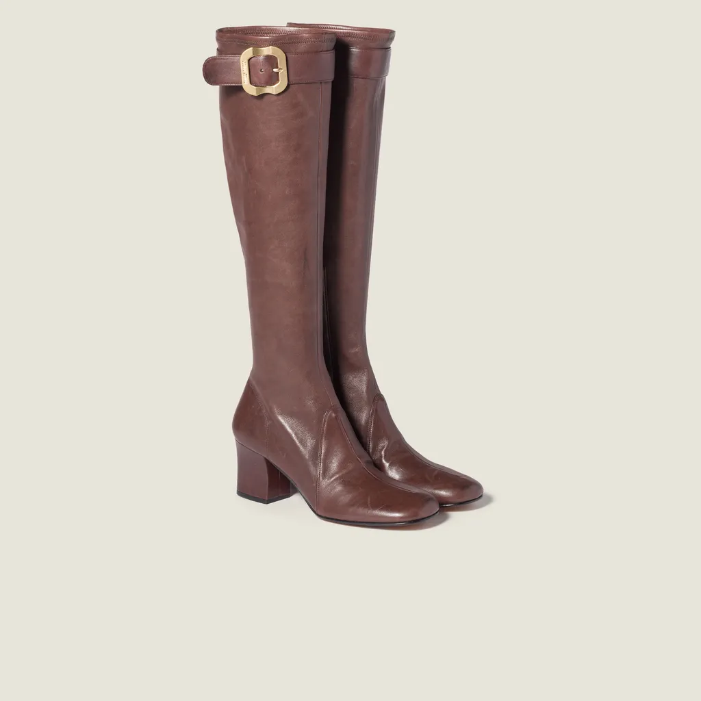 Miu Miu Block-Heeled Boots