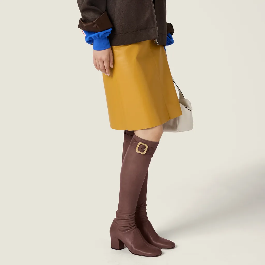 Miu Miu Block-Heeled Boots