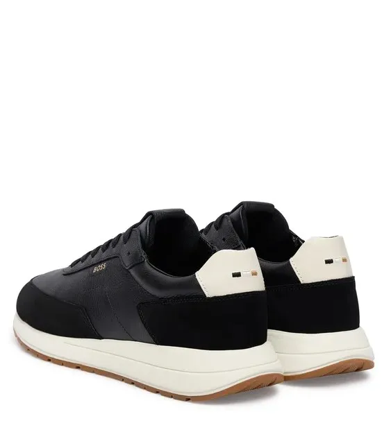 Suede Panel Sneakers