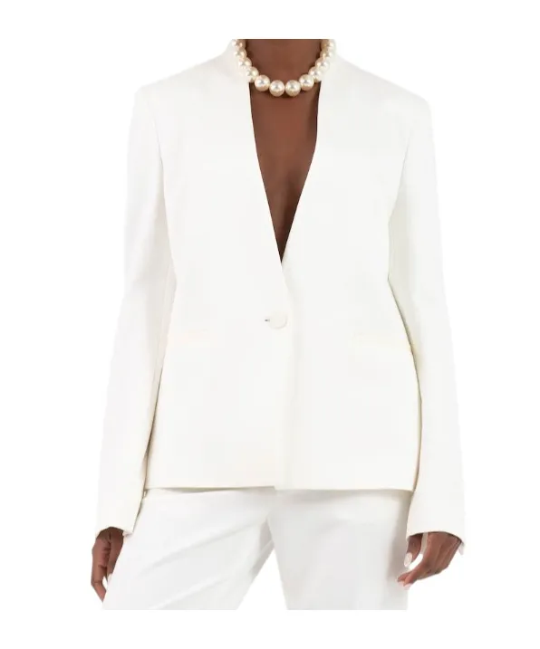 Long-Sleeved Suit Jacket