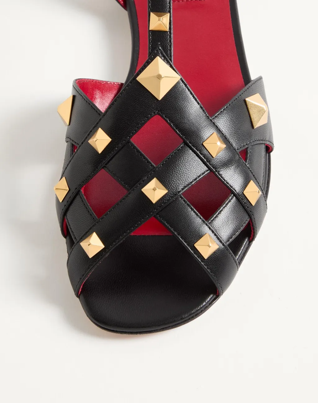Valentino	Garavani Studdy Buckled Sandals