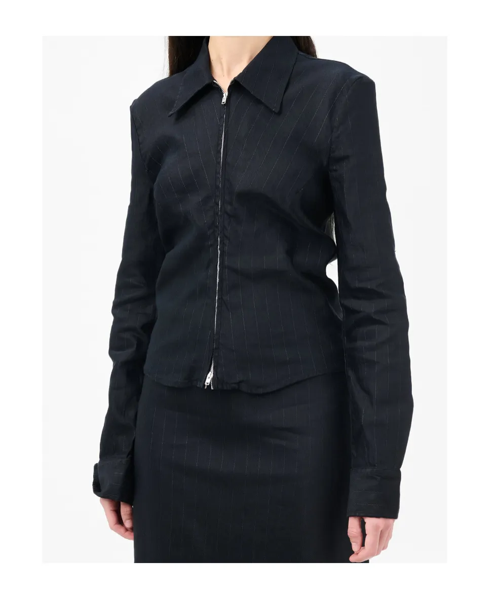 Our Legacy Slim Zip Shirt