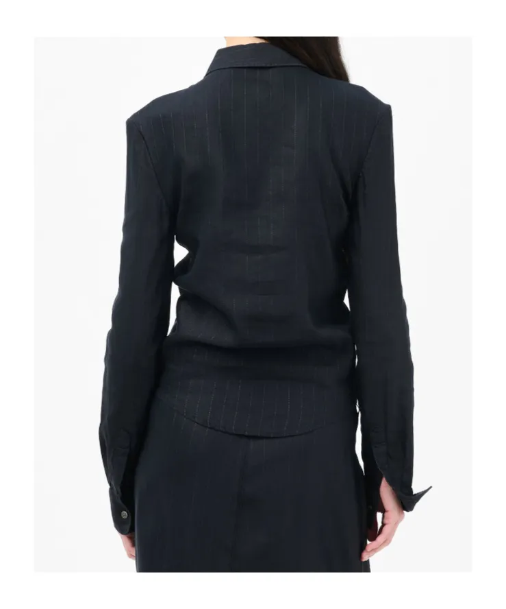 Our Legacy Slim Zip Shirt