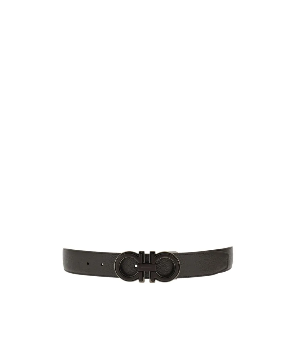Reversible And Adjustable Gancini Belt