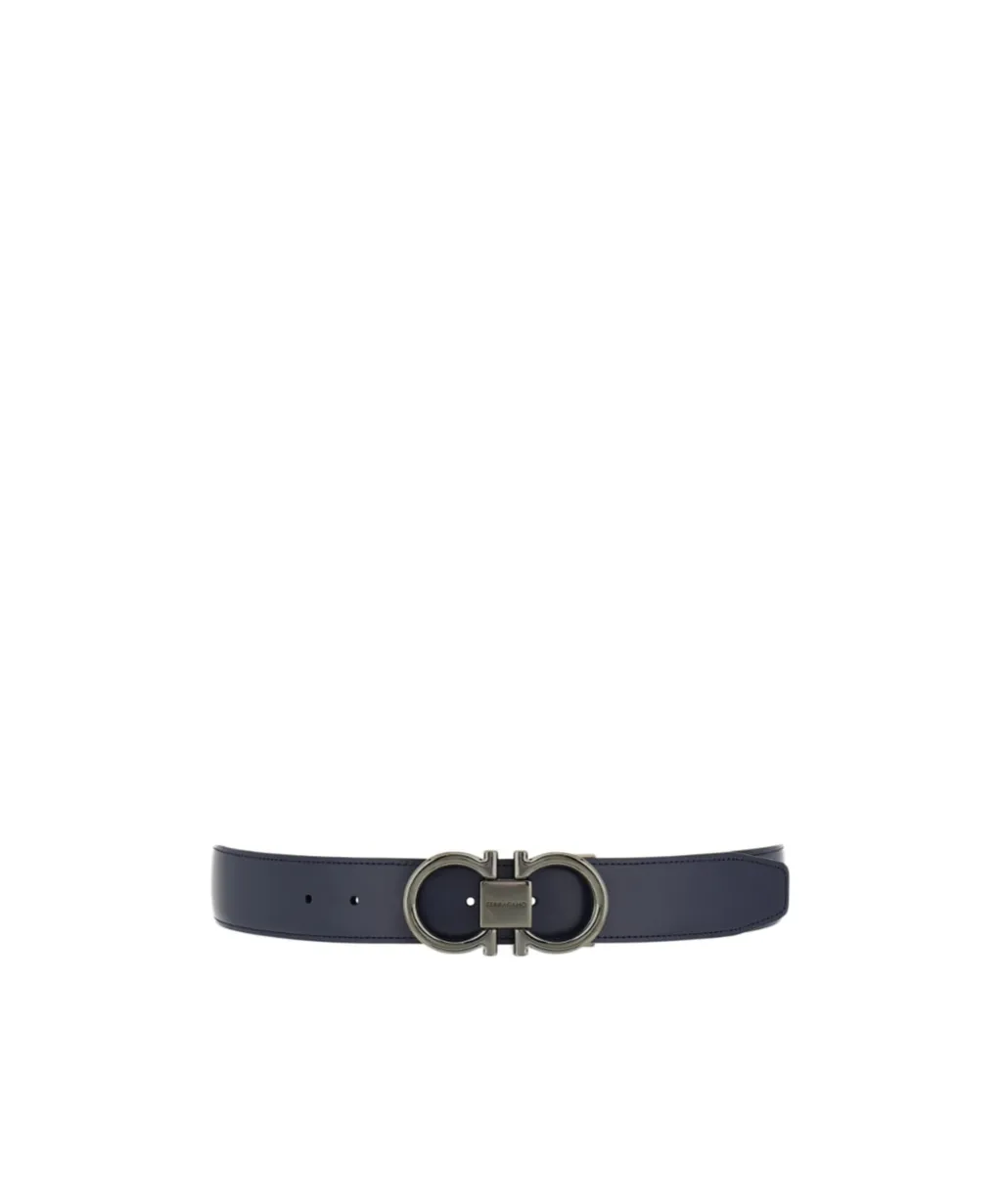 Reversible And Adjustable Gancini Belt