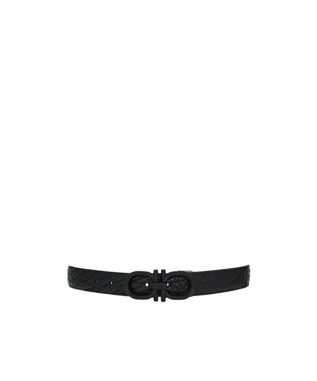 Reversible And Adjustable Gancini Belt