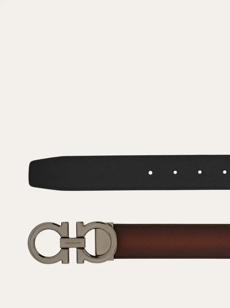 Ferragamo Logo Detailed Adjustable Belt